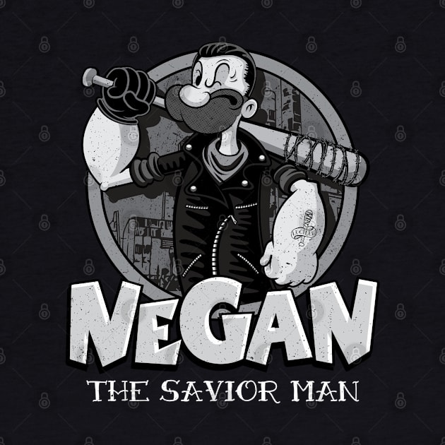 Negan The Savior Man (vintage) by Vitaliy_Klimenko